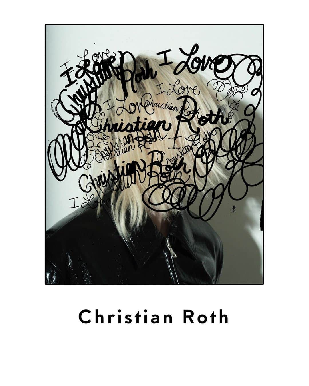クリスチャンロスのインスタグラム：「I love Christian Roth. The counter-cultural ethos of New York in the 1980s still lingers in Christian Roth’s heart.」
