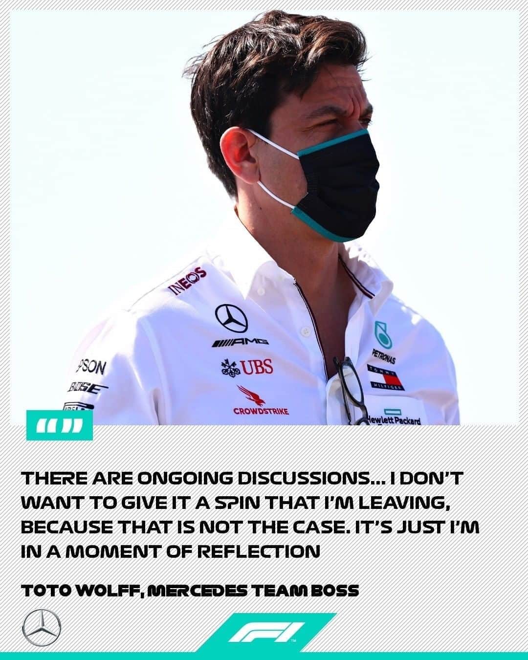 F1さんのインスタグラム写真 - (F1Instagram)「What does the future hold for Toto? 🤔 . Head to F1.com to read more about what the Mercedes team boss has to say about his F1 future . #SpanishGP #Formula1 #F1 #MercedesAMGF1」8月15日 3時39分 - f1