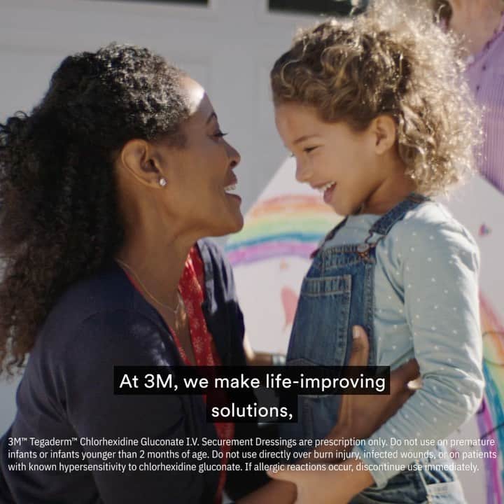 3M（スリーエム）のインスタグラム：「We make life-improving solutions like 3M™ Tegaderm™ CHG Dressing to help make a patient's hospital stay safer. #improvinglives 3M.com/ImprovingLives」