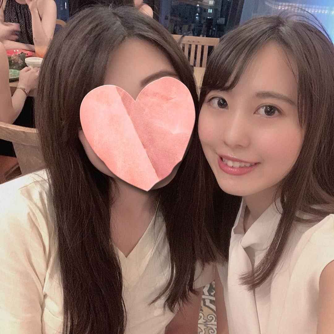 上野瑚子のインスタグラム：「半年ぶりに親友と...♡ . . . ずーっと結構外出控えてたけど(今も)換気とか気をつけてるお店で気のおけない友達と笑いまくって元気出た👼 . . . #銀座 #ginza #自撮り #selfie #仕事終わり #しごおわ #華金 #keio #新卒  . . . #ビジョビ　#天使と女神のハーフ #美女navi #ビジョフォ #ビジョラダ #美人名鑑　#美女ふぁいる #ビジョグラム #ビジョビジョ #美女の宅急便 #被写体 #読モ #サロモ #サロンモデル #フリーモデル #インスタグラマー #ol #olコーデ #ロングヘア #girl #girls」