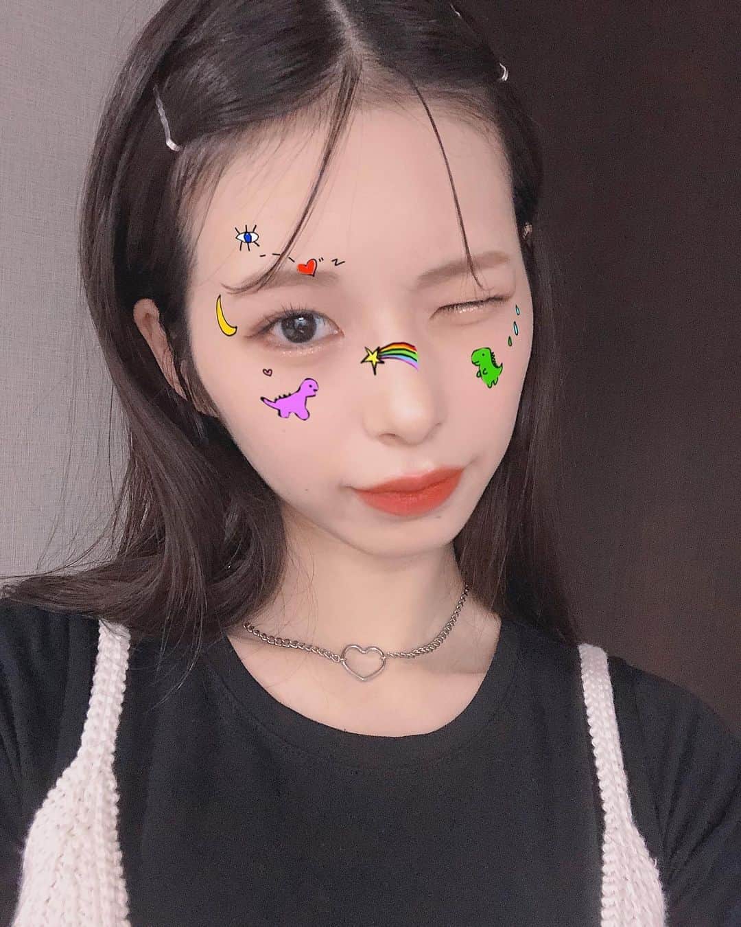 川崎ひかるのインスタグラム：「前髪なくすのハマってる🦕🦖涼しいよ!」