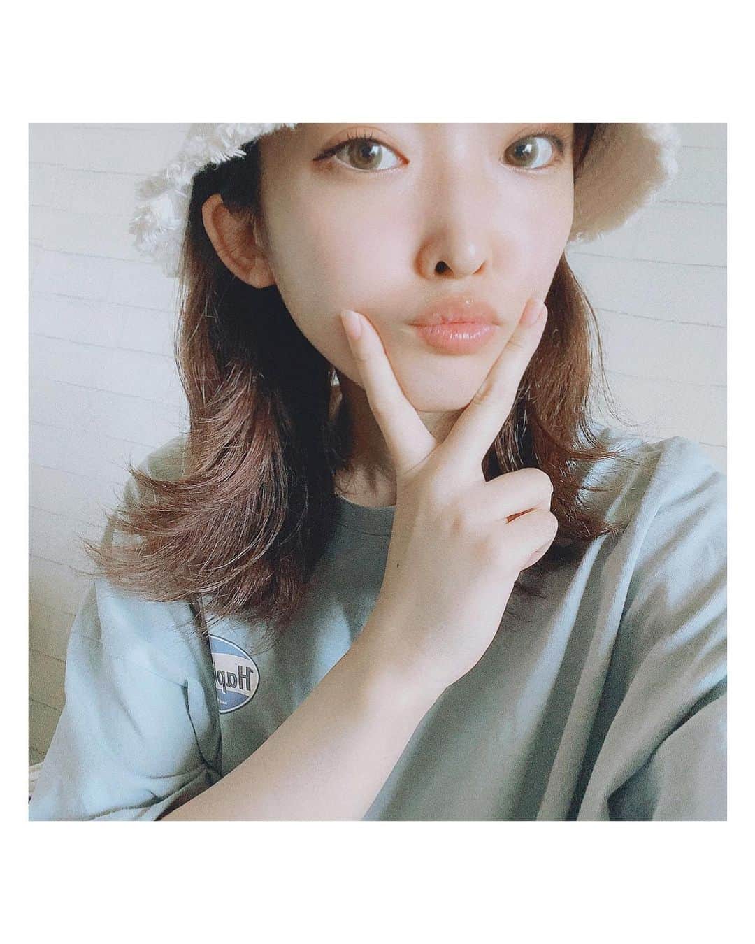 のインスタグラム：「バケハデビューで もー 裏ピしちゃうんだから🥴」