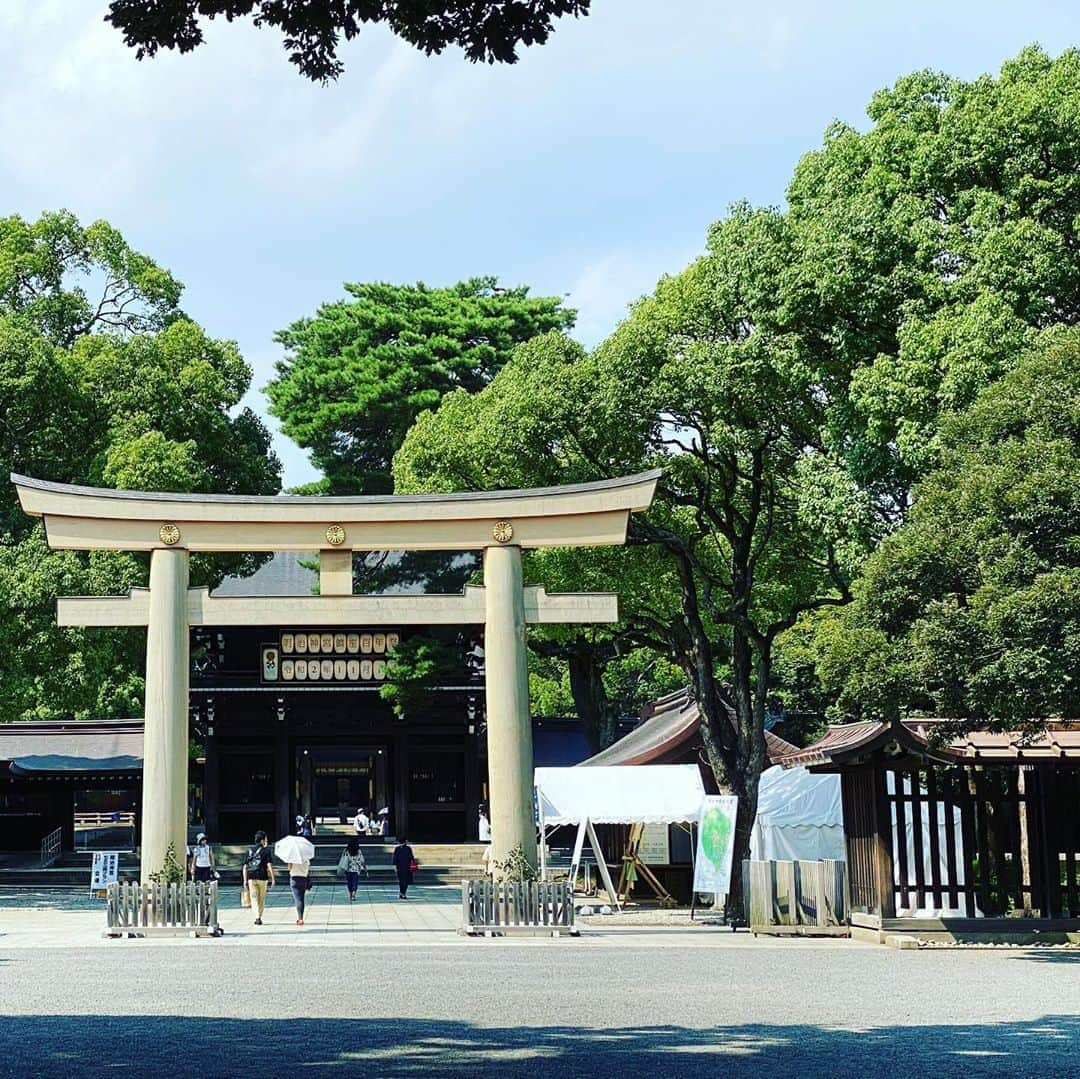 Man With A Missionさんのインスタグラム写真 - (Man With A MissionInstagram)「Meiji Shrine May peace prevail  平和祈願」8月15日 11時31分 - mwamofficial