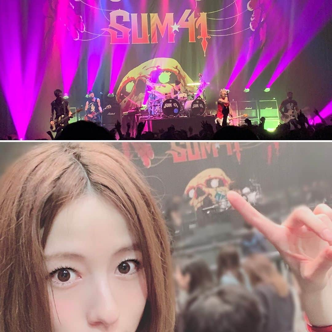 宮島咲良さんのインスタグラム写真 - (宮島咲良Instagram)「ㅤㅤㅤㅤㅤㅤㅤㅤㅤㅤㅤㅤㅤ 2020.1.8 SUM41 ORDER IN DECLINE WORLD TOUR IN JAPAN 2020 #sum41  #豊洲pit  #ぼっち参戦」8月15日 11時24分 - sakura_miyajiman