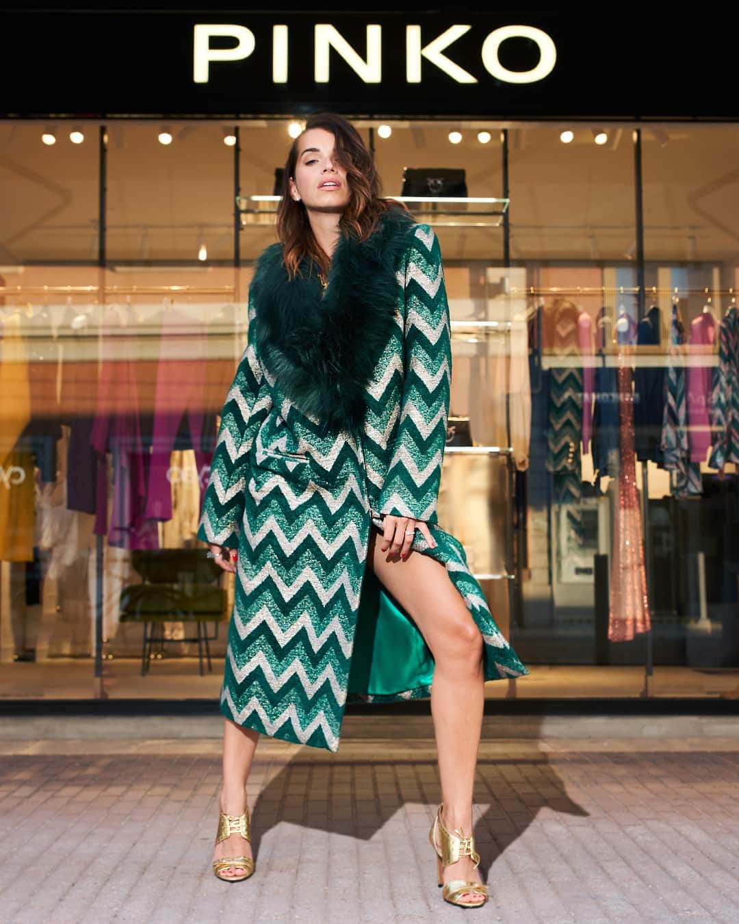 PINKOさんのインスタグラム写真 - (PINKOInstagram)「Strike a pose for us, @valentinageorgiapegorer: love the girl, love the location, love the coat! We knew it was going to be a wonderful Summer… #PINKO #FW20 #PINKOStars⁣ Photographer: @eugenioqose⁣ Art Director: @amenishafik⁣ Hair and Make-Up: @romina_pashollari_」8月15日 16時00分 - pinkoofficial