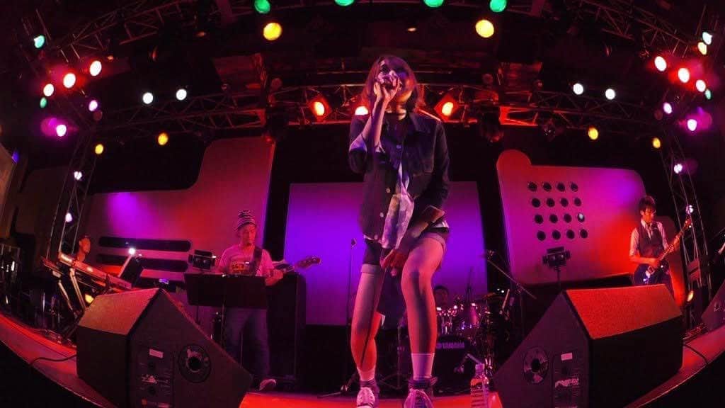 小池ジョアンナのインスタグラム：「#onstage #live #performance #show #gig #withband」