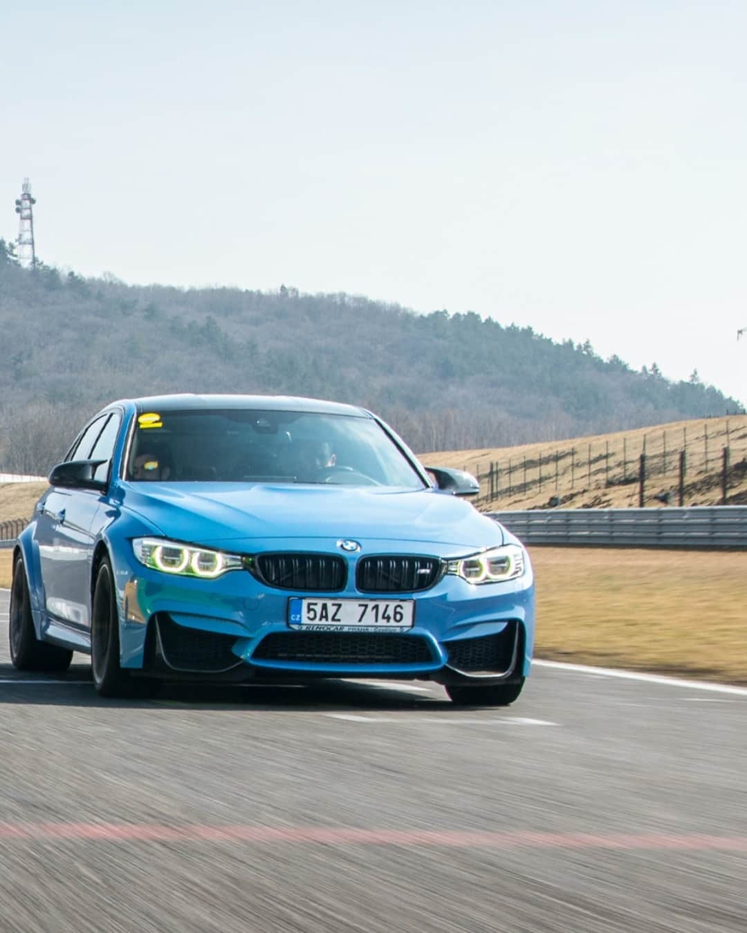 BMWのインスタグラム：「Blue for bold souls. The BMW M3. #TheM3 #BMW #M3 @BMWM」