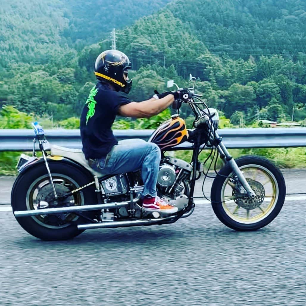 高谷裕之さんのインスタグラム写真 - (高谷裕之Instagram)「熱いw  #harleydavidson  #panshovel  #高谷裕之」8月15日 17時05分 - takaya.evilfist