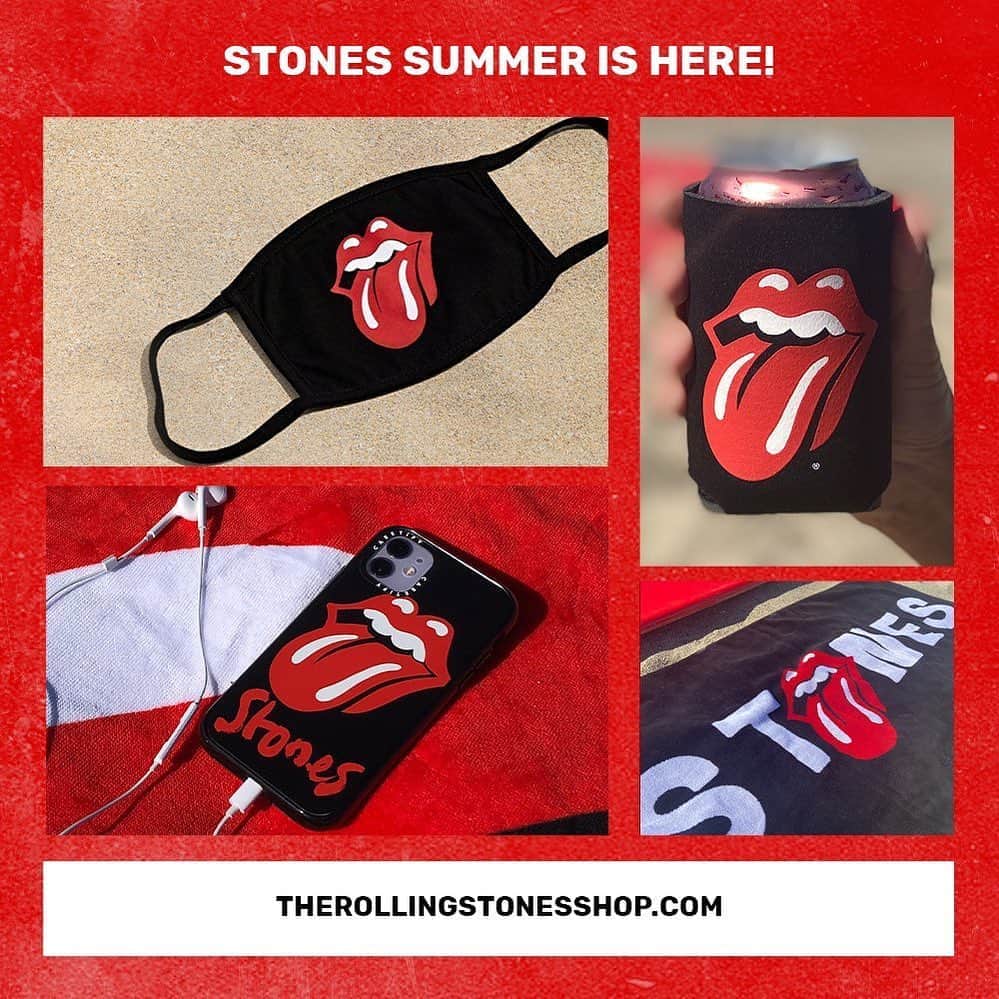The Rolling Stonesさんのインスタグラム写真 - (The Rolling StonesInstagram)「Get your Stones summer essentials and all new merch lines on the official Rolling Stones store  #therollingstones #summer #merch」8月16日 4時15分 - therollingstones