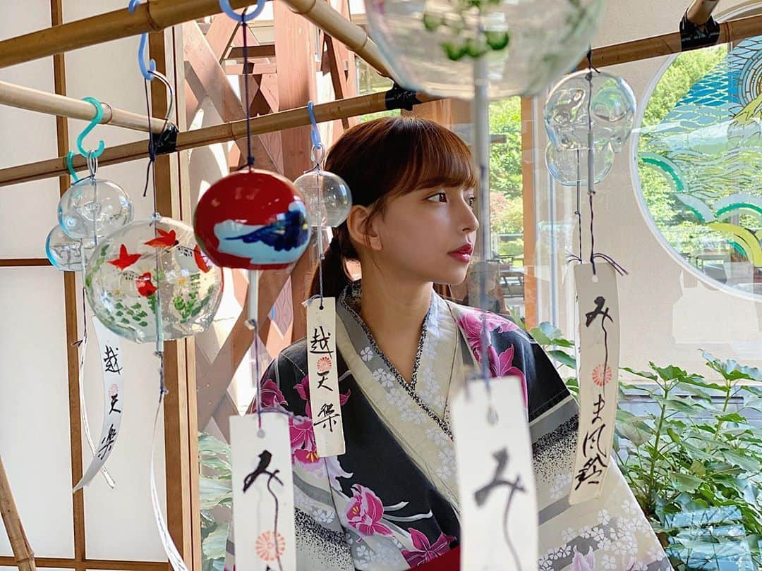 平尾優美花（ゆみちぃ）さんのインスタグラム写真 - (平尾優美花（ゆみちぃ）Instagram)「🎐💙🐠 みなさんの、"夏といえば？？"」8月15日 19時51分 - hirao_yumika