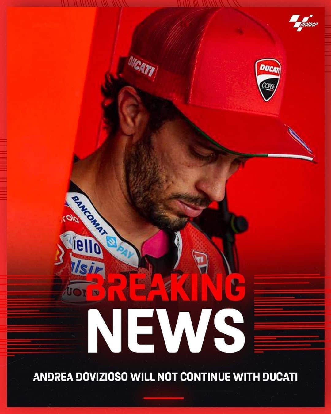 MotoGPさんのインスタグラム写真 - (MotoGPInstagram)「BREAKING 💥 @andreadovizioso & @ducaticorse won't continue together after 2020 #MotoGP #AD04 #Motorcycle #Racing #Motorsport」8月15日 20時29分 - motogp