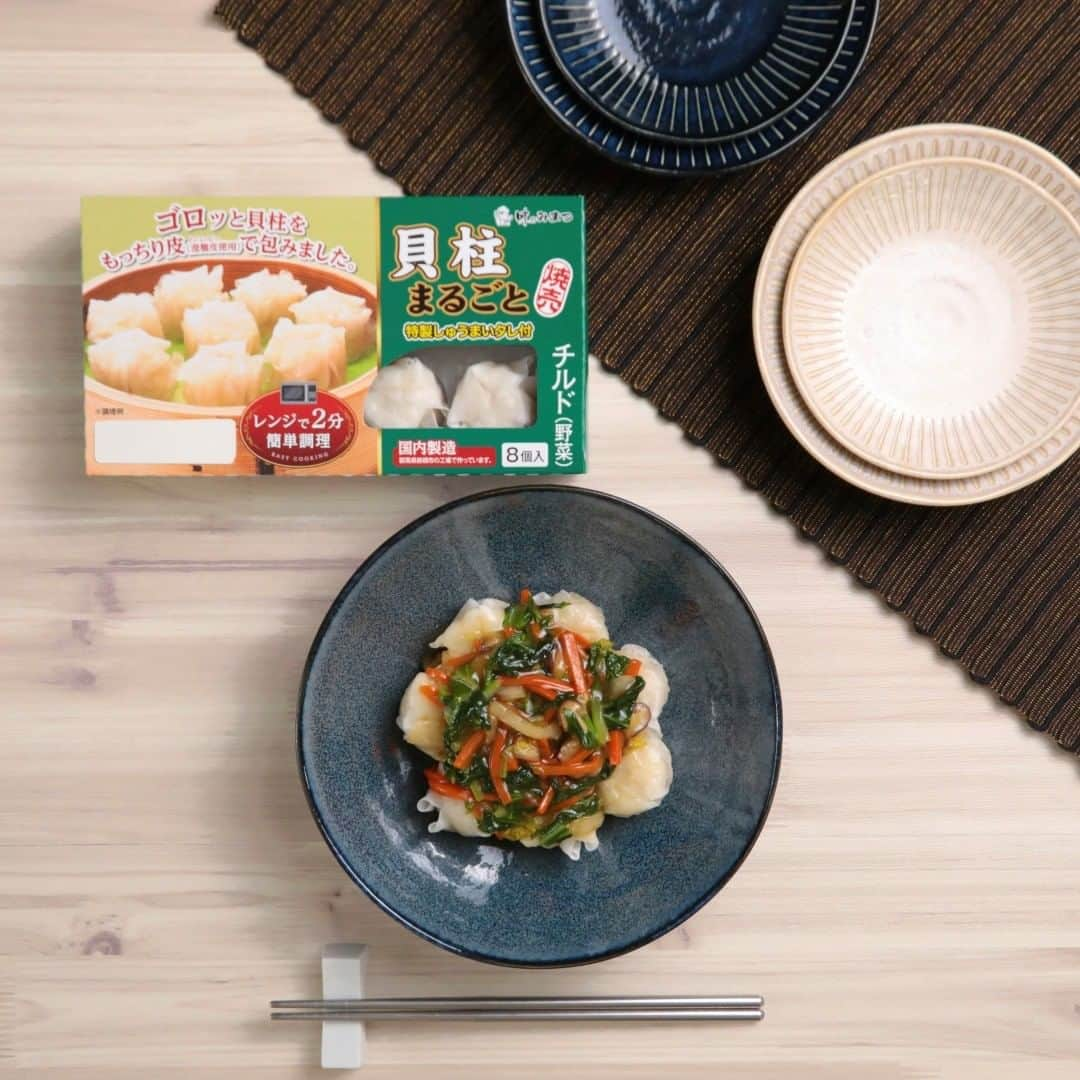 みまつ食品 餃子工房RON ひとくち餃子とキャベツサイダーのインスタグラム