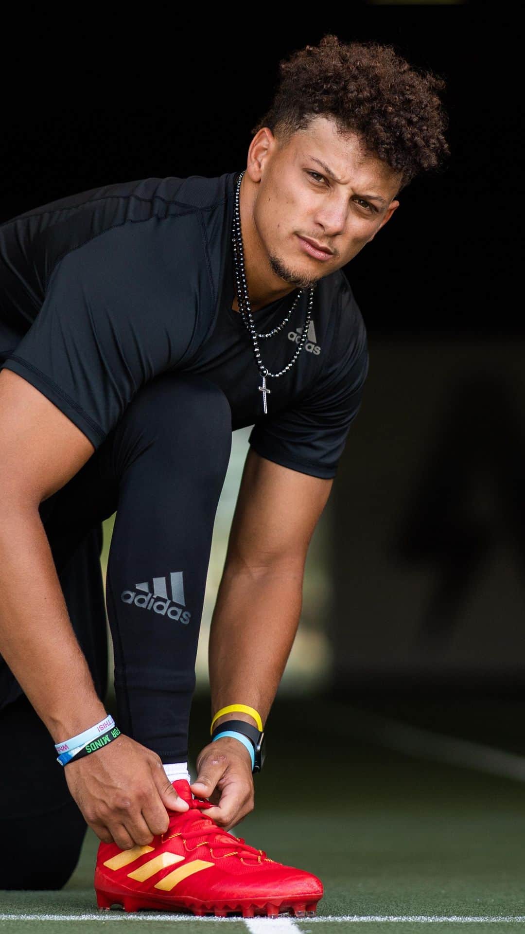adidasのインスタグラム：「“We're going to be taking action and making change in this world so it's a better place when we leave it." ⁣ ⁣ @patrickmahomes stood out to change the game, now he's standing up to change the world. ⁣ ⁣ #ReadyForSport⁣」