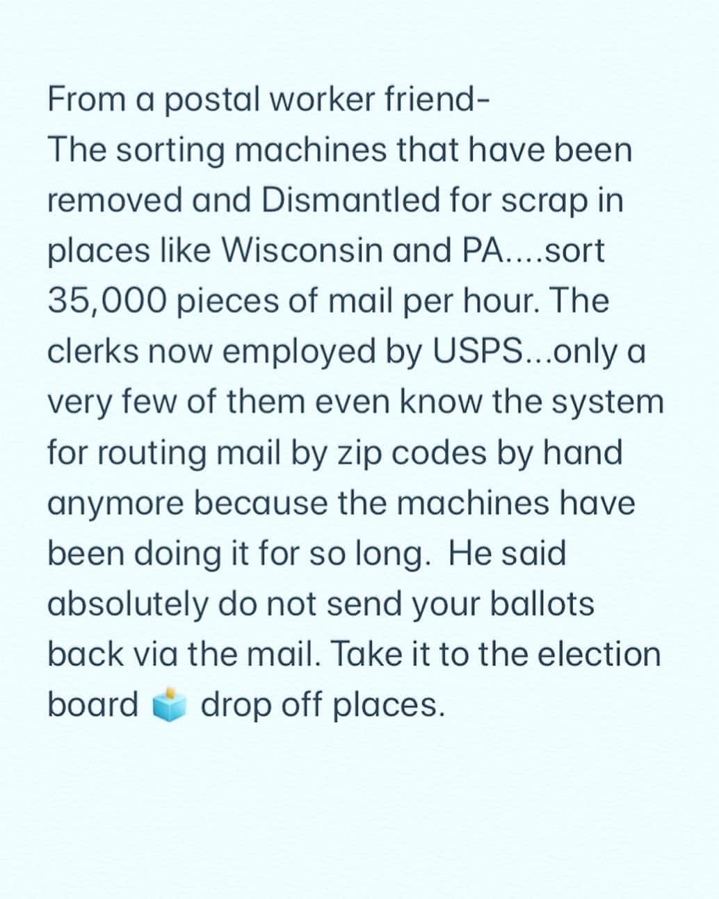 ポール・アデルスタインのインスタグラム：「Do not let them suppress the vote. #Resist」