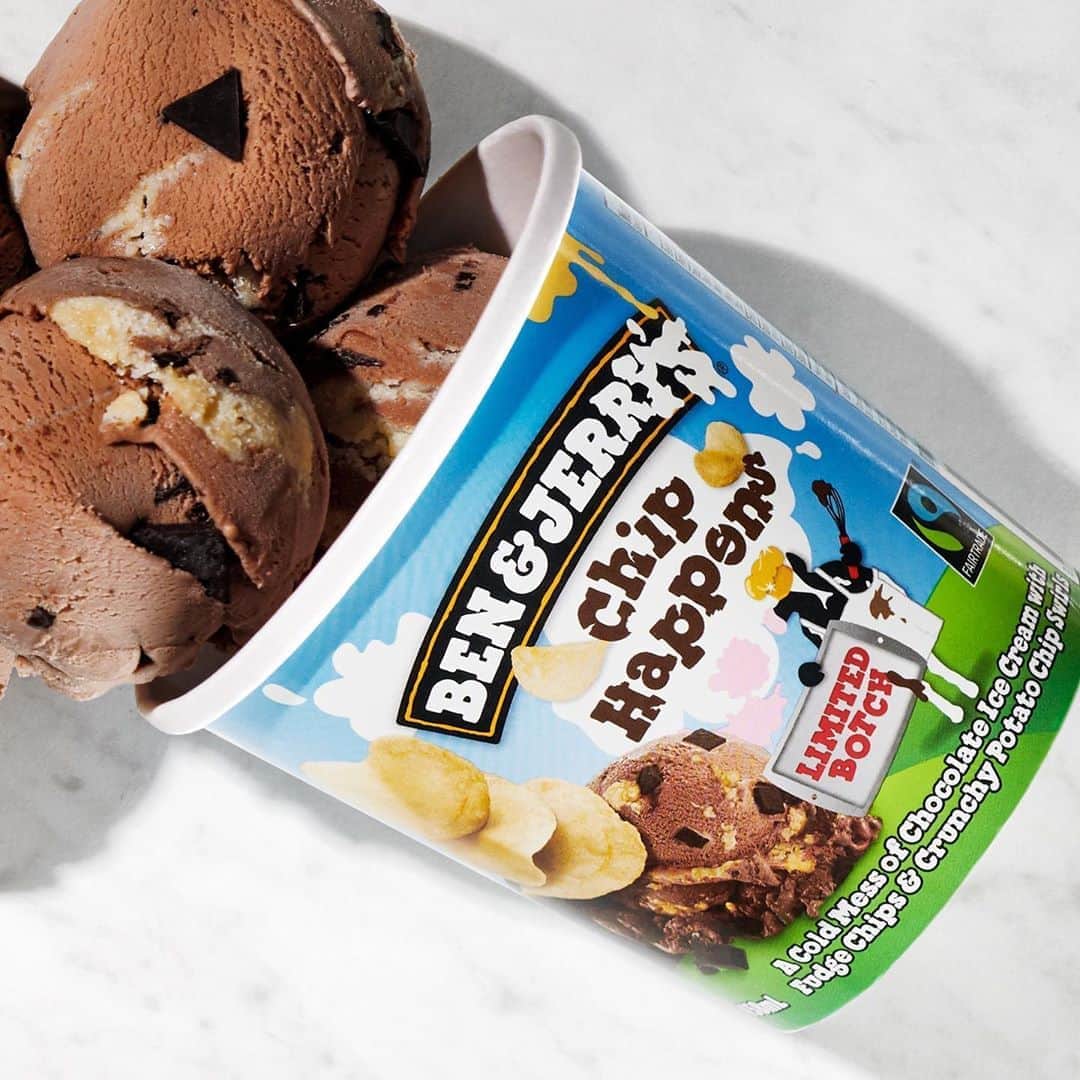 Ben & Jerry'sさんのインスタグラム写真 - (Ben & Jerry'sInstagram)「Perfect desserts are overrated. Grab a pint of Chip Happens and dig in to season 4 of @nailedit on Netflix! Link in bio.」8月15日 23時38分 - benandjerrys