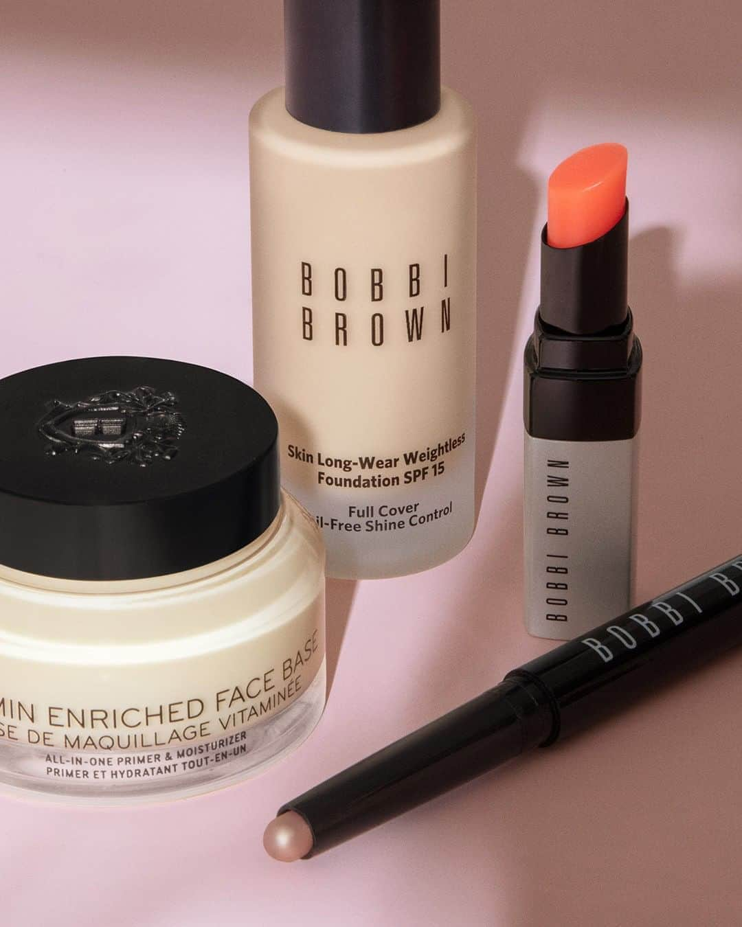 ボビイブラウンさんのインスタグラム写真 - (ボビイブラウンInstagram)「Get fresh-faced, fast. Restock your top shelf with our effortless makeup essentials during @sephora’s Spend More, Save More event. Get $15 off $75 and $20 off $100 through 8/23. Head over to @sephora to learn more.   OUR GO-TOS: • Vitamin Enriched Face Base: Our #1 moisturizer and primer in one • Skin Long-Wear Weightless Foundation SPF 15: Breathable, all day coverage with a natural matte finish • Extra Lip Tint: Ultra-moisturizing balm with a lip-enhancing tint • Long-Wear Cream Shadow Stick: Swipe-and-go crayon to play up eyes   #bobbibrown #musthaves #everydaymakeup #easymakeup #topshelf #specialvalue」8月16日 1時00分 - bobbibrown