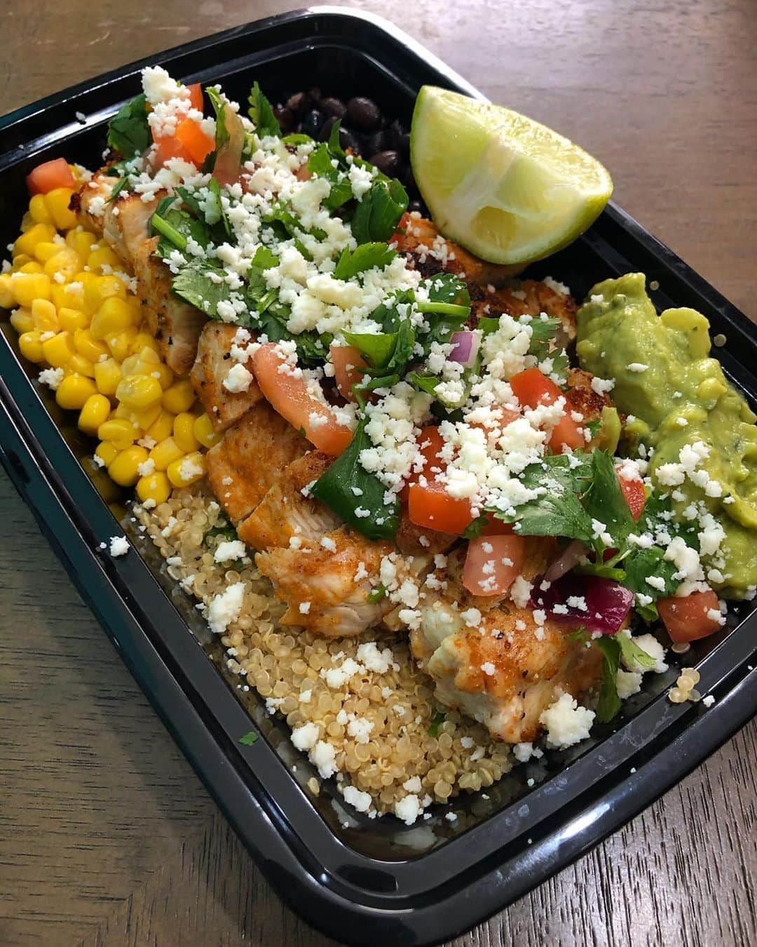 Flavorgod Seasoningsさんのインスタグラム写真 - (Flavorgod SeasoningsInstagram)「Chicken Taco Bowl w/ Cilantro Garlic Lime Quinoa⁠ -⁠ 🚨Buy 2 Get 1 Free Taco Tuesday!! This weekend ONLY!🚨⁠ Click link in the bio -> @flavorgod  www.flavorgod.com⁠ -⁠ Customer:👉 @fittotheristin⁠ Seasoned with:👉 #Flavorgod Taco Tuesday Seasoning⁠ -⁠ I was craving some sort of taco bowl but wasn’t down for fast food so I threw it together at home!⁠ ⁠ I used chicken breasts seasoned with @flavorgod Taco Tuesday, canned corn, canned black beans, quinoa w/ @flavorgod garlic lovers seasoning, and a premade guac from @target.⁠ Prep time: 30min for 4 meals.⁠ Food is fuel. Food is enjoyment.⁠ -⁠ Flavor God Seasonings are:⁠ 💥 Zero Calories per Serving ⁠ 🙌 0 Sugar per Serving⁠ 🔥 #KETO & #PALEO Friendly⁠ 🌱 GLUTEN FREE & #KOSHER⁠ ☀️ VEGAN-FRIENDLY ⁠ 🌊 Low salt⁠ ⚡️ NO MSG⁠ 🚫 NO SOY⁠ 🥛 DAIRY FREE *except Ranch ⁠ 🌿 All Natural & Made Fresh⁠ ⏰ Shelf life is 24 months⁠ -⁠ #food #foodie #flavorgod #seasonings #glutenfree #mealprep #seasonings #breakfast #lunch #dinner #yummy #delicious #foodporn」8月16日 1時01分 - flavorgod