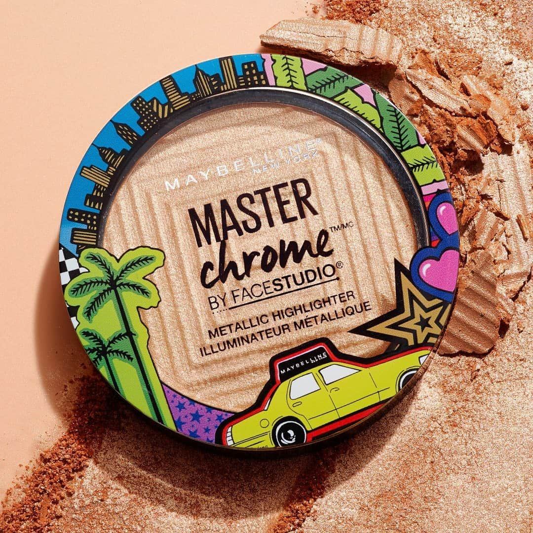 Maybelline New Yorkさんのインスタグラム写真 - (Maybelline New YorkInstagram)「Glowing skin is always in! ✨ Our #masterchrome highlighter is our #1 pick when we want a luminous finish! Drop 💖 if you’re loving this #maybellinexbyjordana limited edition packaging! Available only in stores in the US!」8月16日 2時13分 - maybelline