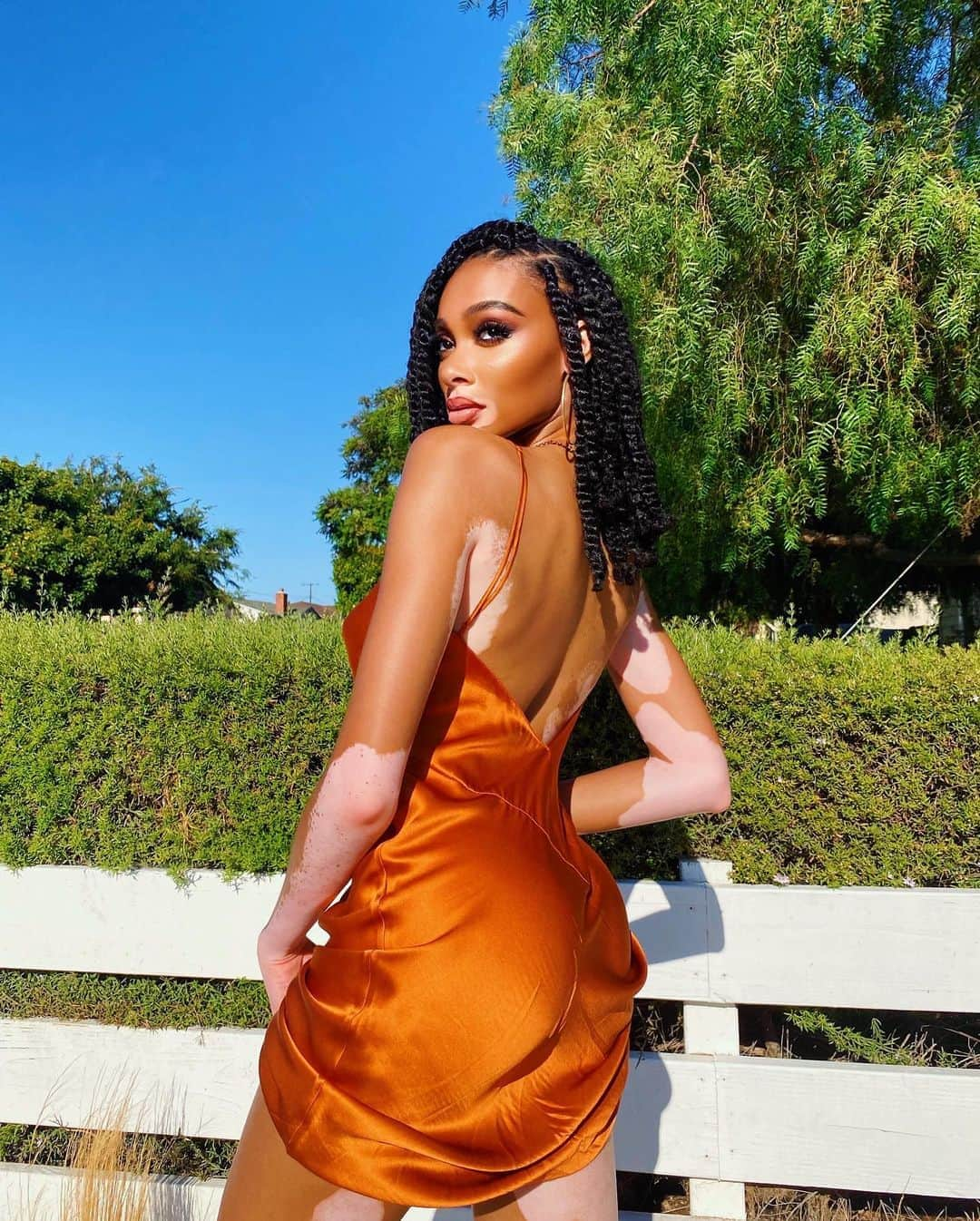 ウィニー・ハーロウさんのインスタグラム写真 - (ウィニー・ハーロウInstagram)「Orange you glad..🍊🍊」8月16日 2時28分 - winnieharlow