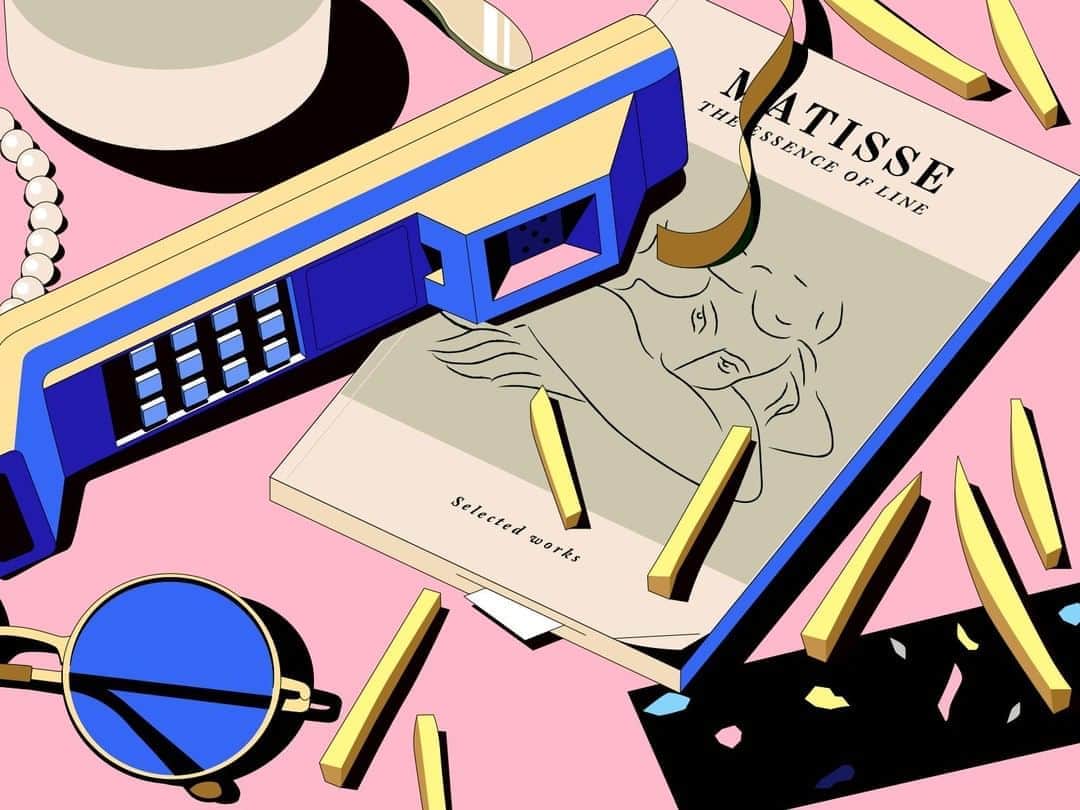 Dribbbleさんのインスタグラム写真 - (DribbbleInstagram)「Matisse by Joanna Ławniczak ⠀ ⠀ #dribbble #design #matisse #illustration #dribbblers」8月16日 12時35分 - dribbble