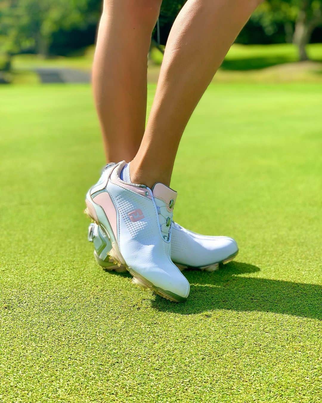 石関いづみさんのインスタグラム写真 - (石関いづみInstagram)「☺︎*･ NEW golf shoes 🌈 ・ DRY JOYS BOA👟✨ @footjoy.japan ピンクのアクセントが効いていて とても可愛い♡ シューズに合わせてウェアもピンクに🌸 ・ ・ ・ #フットジョイ #footjoy #ゴルフシューズ #shoes #DRYJOYSboa #いづみん  #いづみんゴルフ #izumingolf #izumin_golf #ゴルフ #ゴルフ女子 #golf #golfgirl」8月16日 5時33分 - izumingolf
