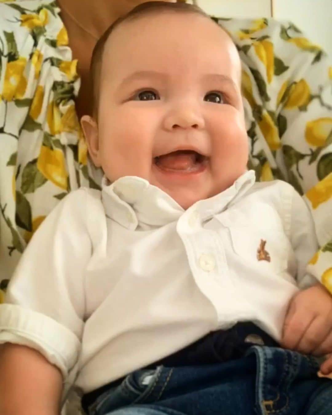 Primer Impactoさんのインスタグラム写真 - (Primer ImpactoInstagram)「La sonrisa de #BabyFord en esta foto que compartió @pamelasilvatv 🤗💙. #PicOfTheDay」8月16日 6時58分 - primerimpacto