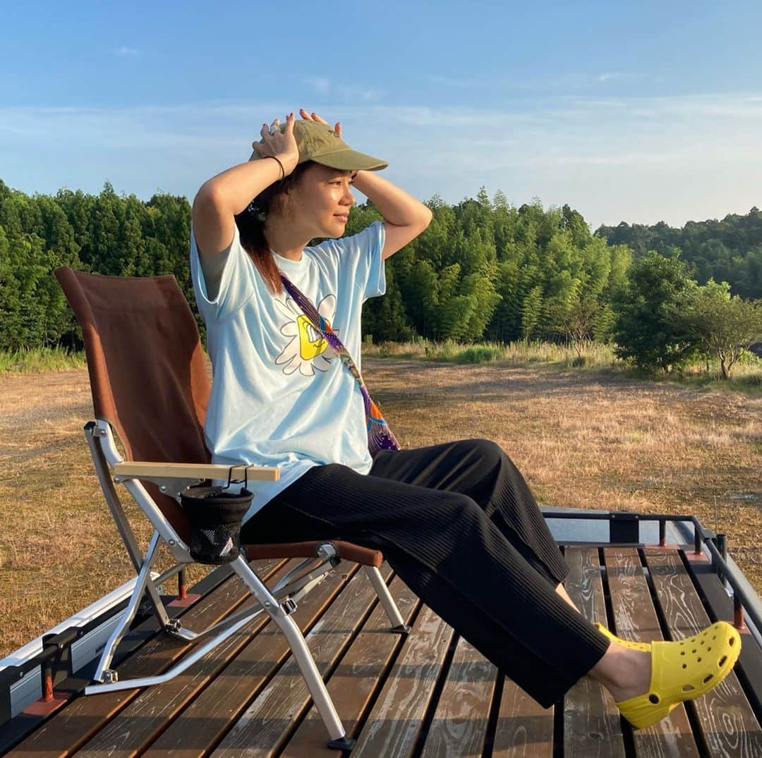 DJ Yummyのインスタグラム：「初めてのバスガス爆発CAMP #dj#djlife#音出し#開墾#暑い」