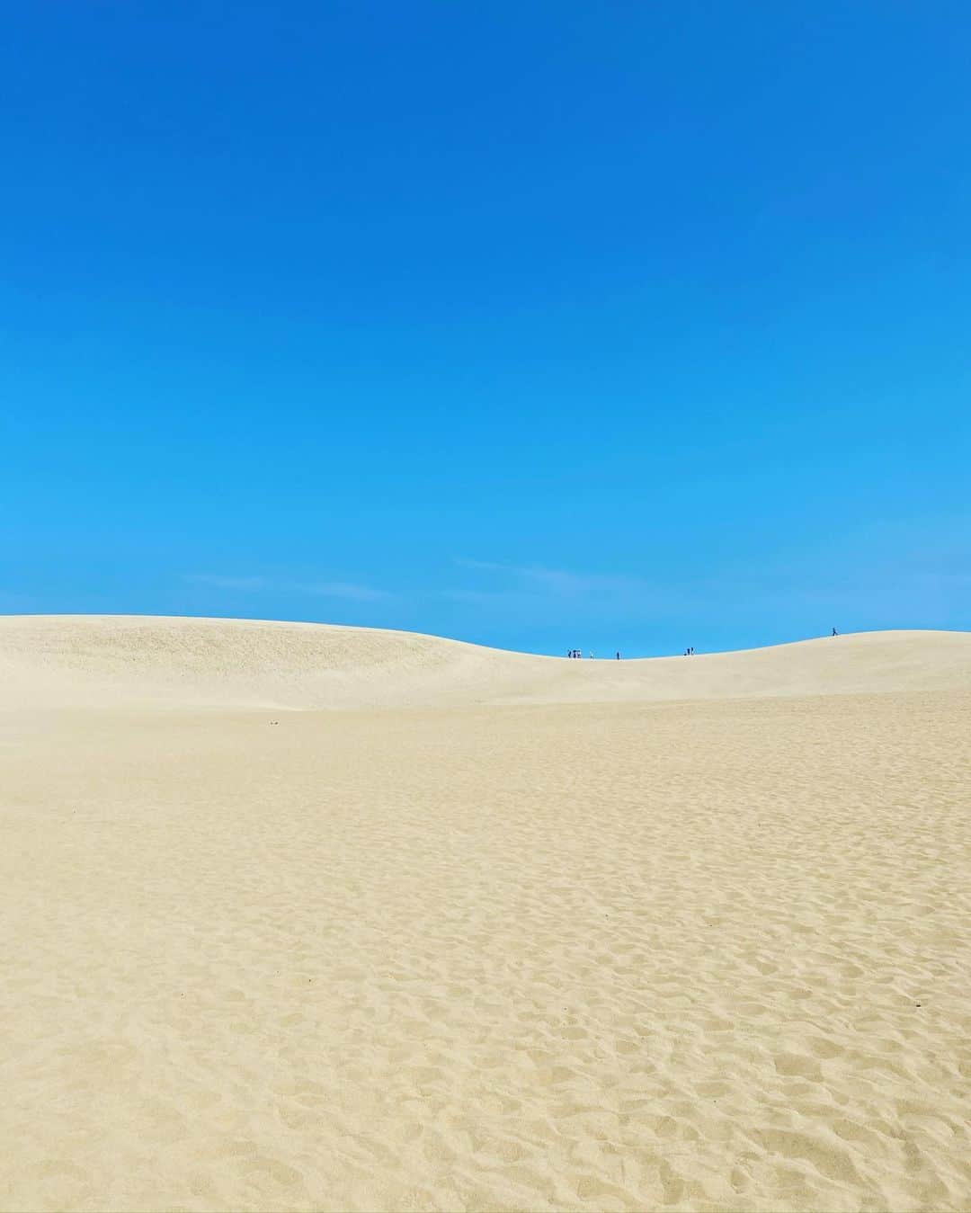 のインスタグラム：「sky & sand ✨  #sky #sand #砂 #空 #ソーシャルディスタンス #美 #nice #photograph #photo #水分補給しましょ #✨」