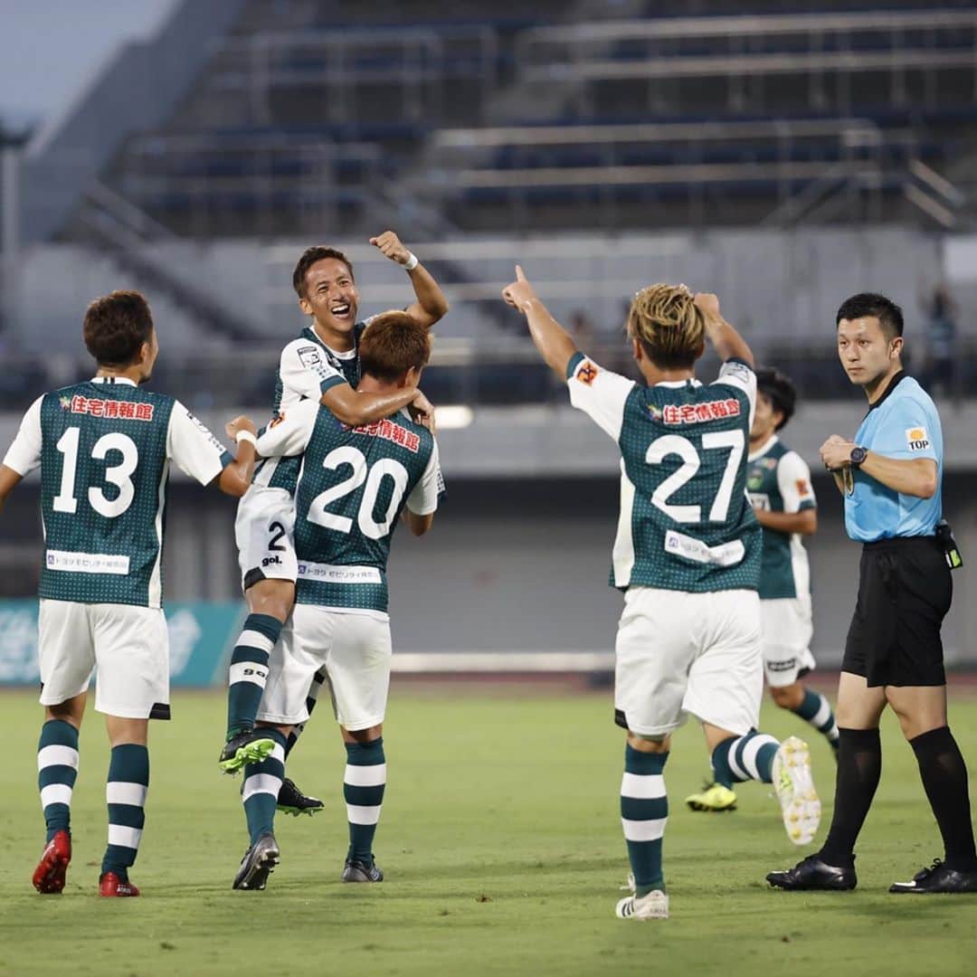のインスタグラム：「vs FC岐阜 3-1 ◯  今シーズン初ゴール。 チャンスをやっと決めれた。 最近失点が続いてるから、みんなでしっかり修正したいと思います。 次も勝って連勝するぞ！  #sc相模原 #fc岐阜 #ゴール #夛田凌輔」