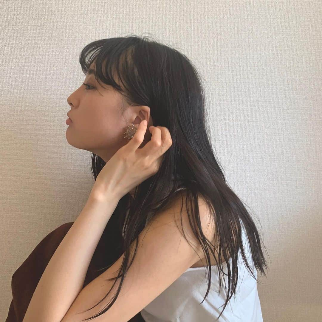 大友花恋さんのインスタグラム写真 - (大友花恋Instagram)「そうです、昨日の投稿と同じイヤリングなのです。」8月16日 10時53分 - karen_otomo