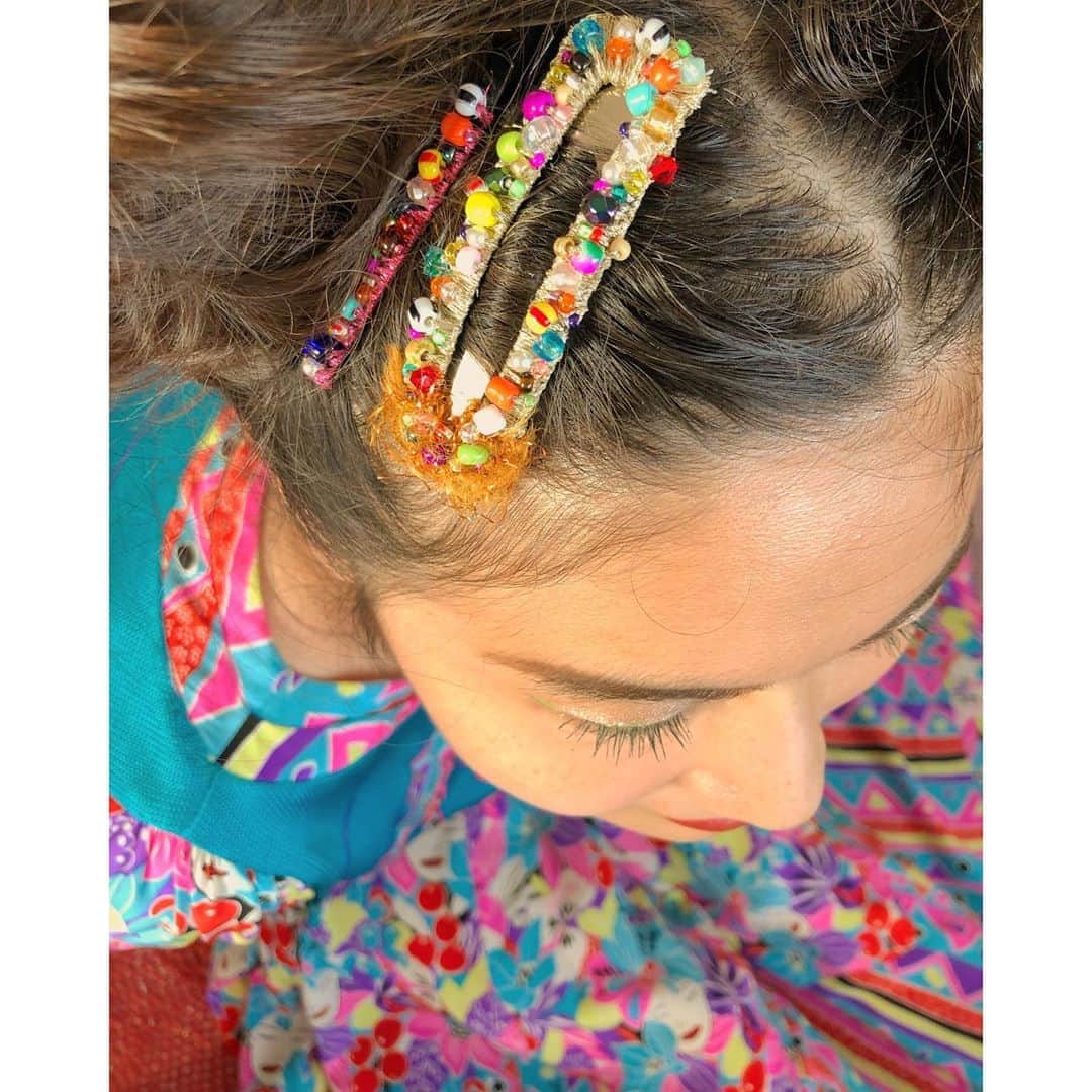 森千波さんのインスタグラム写真 - (森千波Instagram)「#1000weave#beads#hairpin」8月16日 10時56分 - 1000wave
