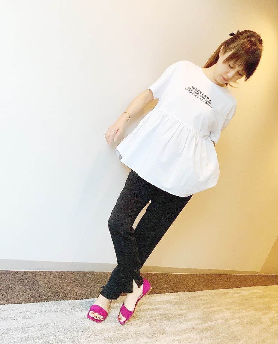 渡辺美奈代さんのインスタグラム写真 - (渡辺美奈代Instagram)「昨日のお洋服  #ZARA」8月16日 11時39分 - watanabe_minayo
