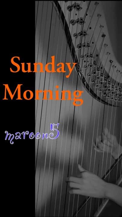 のインスタグラム：「#ハープで恋しよう 💕 #sundaymorning  #marron5  Harp arrangement & English translation by miyabi     Driving slow on Sunday morning. 日曜の朝ゆっくりドライブしよう  Back and forth,we sway like branches in a storm. 私たちは嵐にゆらぐ枝みたいに行ったり来たりしてるけど…  Change weathers,still together it ends. 天気が変わってもまだ一緒にいるよ  and l never want to leave 二度と離れたくないから  Find a way to bring myself back home to you. あなたのもとへ帰れる道を探してる  That may be all I need. 私が求めているのは それだけ  #ロック #rock ハープ #音楽 #松岡みやび #ミヤビメソード #心理学 #癒し  #harp #music #miyabimatsuoka #harpistlife #healing」