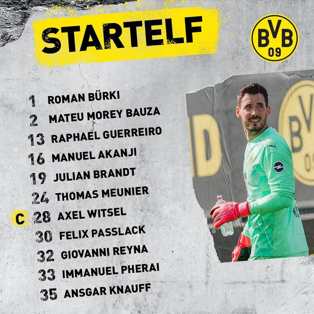 ボルシア・ドルトムントさんのインスタグラム写真 - (ボルシア・ドルトムントInstagram)「☝️ Unsere Start-1️⃣1️⃣ für #BVBFAK!」8月16日 22時00分 - bvb09