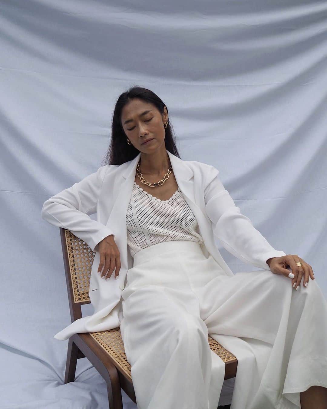 Club Monacoのインスタグラム：「Suddenly influenced to spend all summer in easy neutral shades. @ps.shadesofmylife」