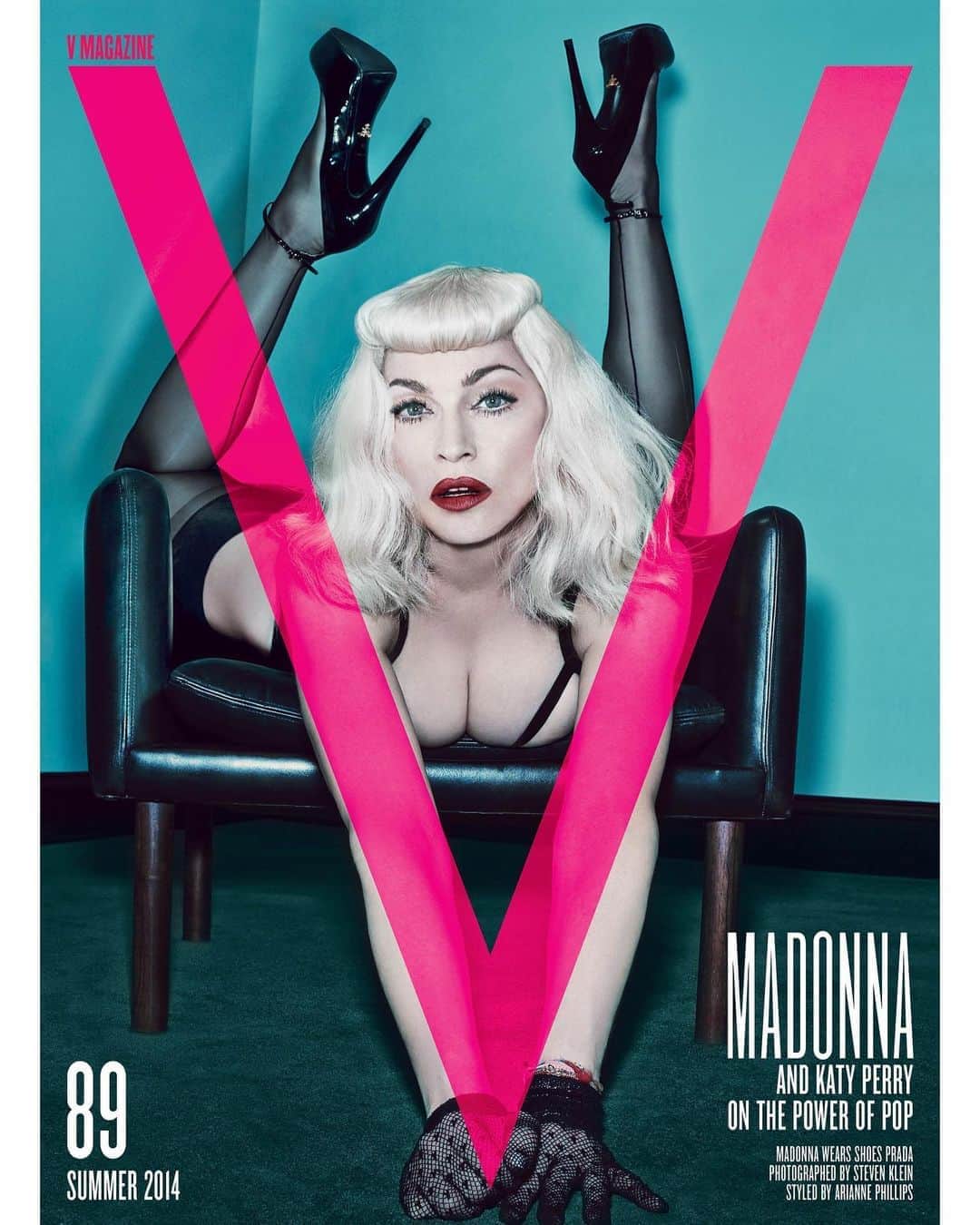 V Magazineさんのインスタグラム写真 - (V MagazineInstagram)「Happy Birthday @madonna! 🎂 To celebrate the QUEEN OF POP, V are inaugurating her V89 cover for the next installment of our 𝐂𝐨𝐥𝐥𝐞𝐜𝐭𝐨𝐫’𝐬 𝐂𝐥𝐮𝐛! Shot back in 2014, the multi-hyphenate legend was releasing her latest business endeavor @mdnaskin and was busy in the recording studio, gearing up for the forthcoming album #RebelHeart! Now in 2020, the musical genius is back—joining forces with fellow V alums @dualipa and @missymisdemeanorelliott for a remix to Dua’s hit song, #Levitating and is busy at work on a fully-authorized screenplay about her life and four-decade long career! V love you Madonna! ♥️ — With only ONE issue left in the world, you don’t want to miss this opportunity to score your copy. Head to the link in bio to purchase now! — From #V89 Summer 2014 Photography: @stevenkleinstudio Fashion: @ariannephillips」8月16日 22時15分 - vmagazine