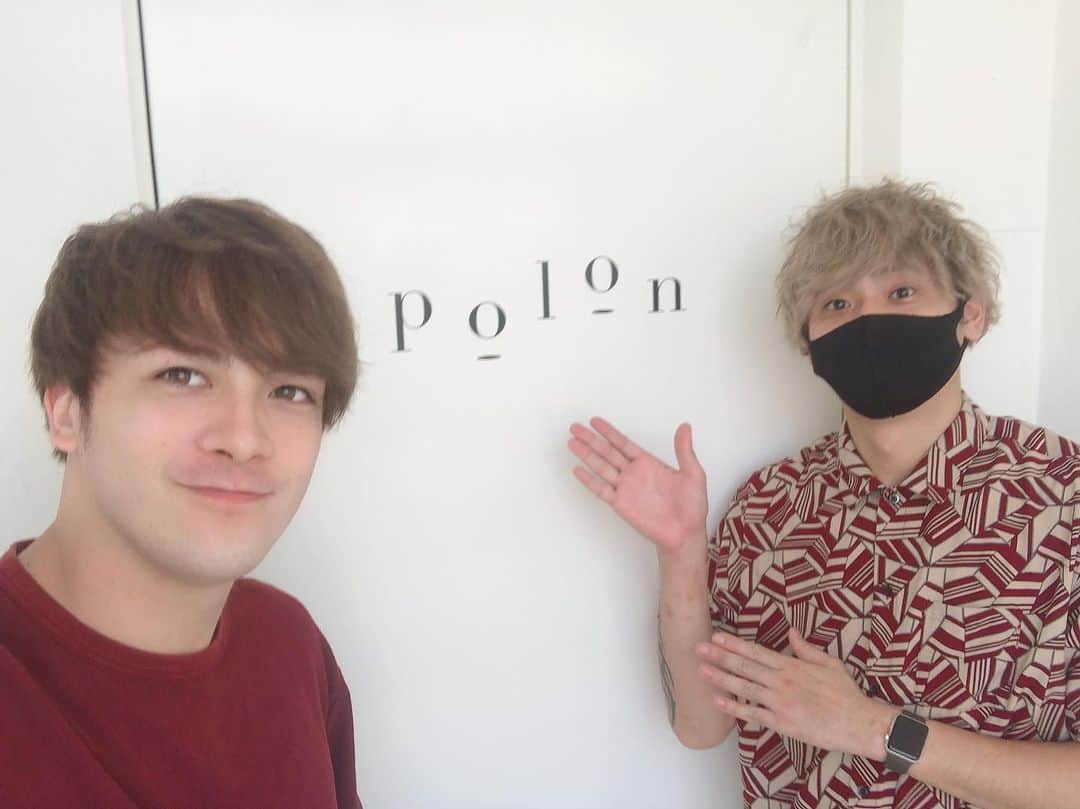 冨森ジャスティンのインスタグラム：「今日はとあるお仕事に向けて髪の毛切ってきましたー！ 友達のかずきがやってる表参道のお店『polon』！ 素晴らしいお店だから、皆さんぜひ使ってあげてくださいな😊 それにしても同い年が頑張ってると刺激になるなぁ！ @kzoo1120」