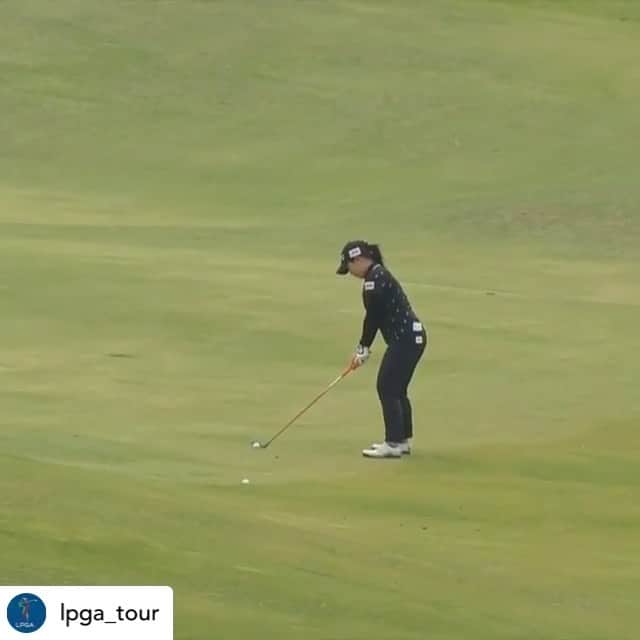 モリヤ・ジュタヌガーンのインスタグラム：「First event after 6 months pause. Nice to be back competing again. #momoriya #SCG #Betagro #AmazingThailand #SiamPiwat #KBank #JDX  : Posted @withregram • @lpga_tour 🎯💯  @mo_moriya making it look easy at the @ladies_scottish 💪  #ASILSO  @golfchannel」