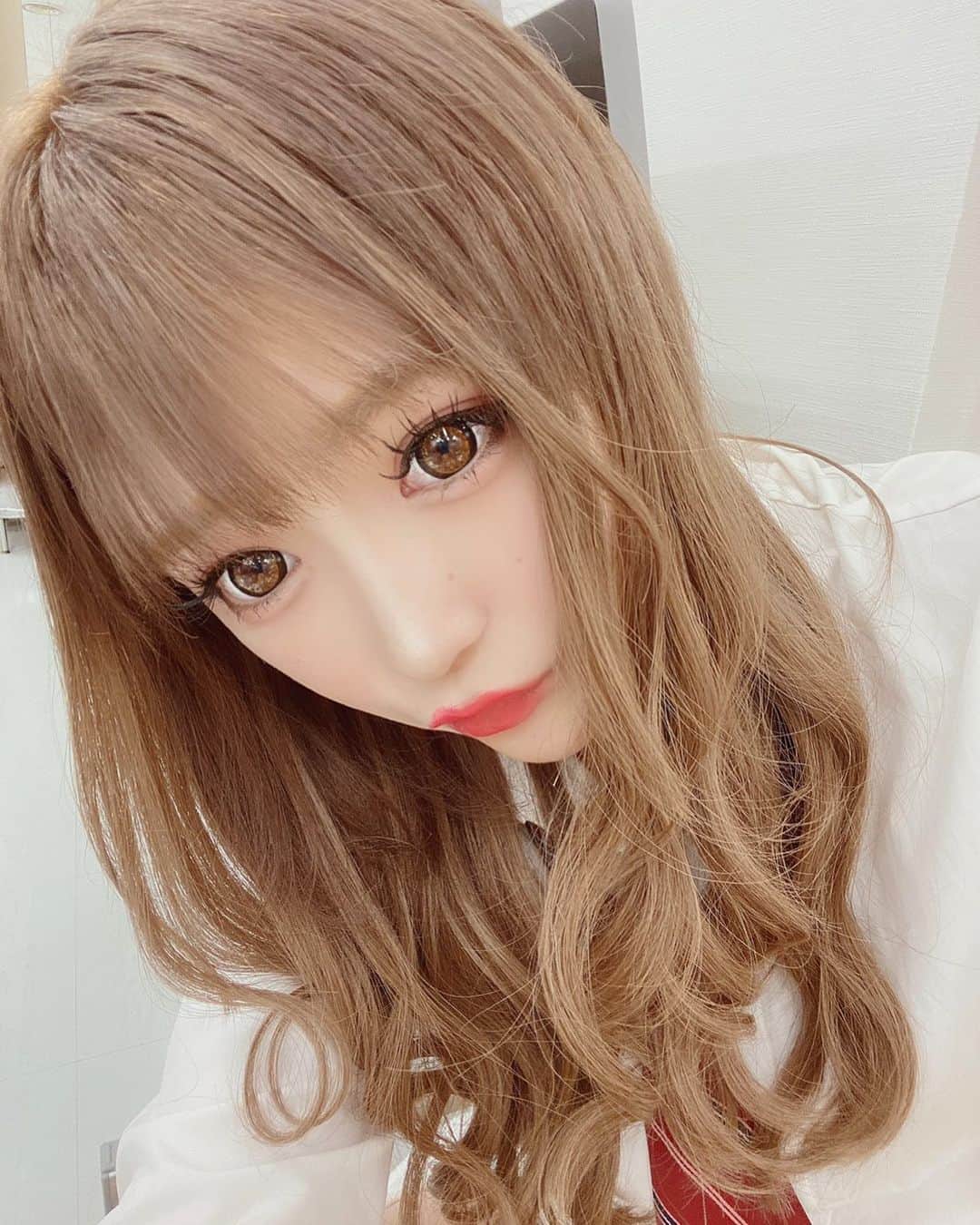 のインスタグラム：「newカラー @ankhcross_wataru さんに🥺💗💗 ありがとうございます😭💗」