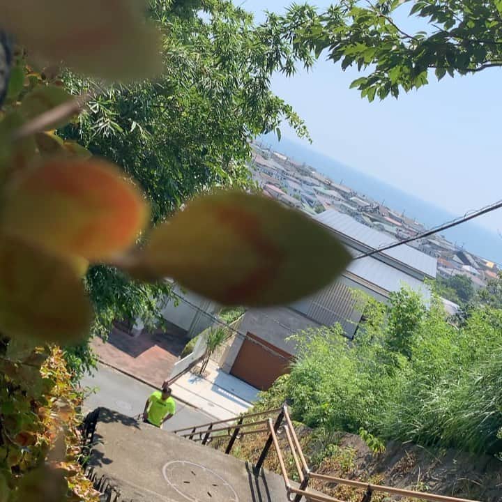 のインスタグラム：「Re-start stairs run 階段ダッシュ再開...カラダが重い💦 @inspirit_japan  #run #running #ラントレ #kamakura #鎌倉山 #トレイルラン #カラダが重い #stairsrun #階段ダッシュ」