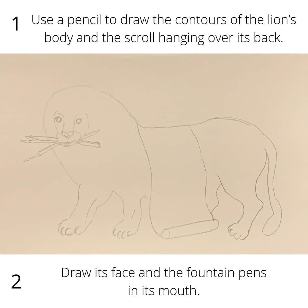 メトロポリタン美術館さんのインスタグラム写真 - (メトロポリタン美術館Instagram)「#MetSketch: Leo Edition 🦁 💛 ✍️⁣ ⁣ Grab some paper, two different colored pens or pencils, and get started on your best #LeoSeason tribute with this step-by-step guide from @metteens on how to draw an 18th-century lion:⁣ ⁣ 1️⃣ Use a pencil to draw the contours of the lion’s body and the scroll hanging over its back.⁣ ⁣ 2️⃣ Draw its face and the fountain pens in its mouth.⁣ ⁣ 3️⃣ Decorate the body with a pattern of curved lines. When you’re happy with the shape of your lion, you can switch to using a pen or colored pencil and draw over your pencil lines.⁣ ⁣ 4️⃣ For the mane, draw groups of wavy lines in a variety of directions. Use two different colored inks or pencils to give the drawing texture.⁣ ⁣ 5️⃣ Write a message on the scroll! You can write any message worthy of Leo season. ⁣ ⁣ 6️⃣ Erase the pencil lines and you’re done!⁣ ⁣ Share your creation with #MetSketch, and catch more drawing tutorials over at @metteens.⁣ ⁣ 🎨 H. E. Forbes (British, 18th century). Ornamental Lion Composed of Scrolls, Holding Pens, 18th century. Pen and ink. #MetAnywhere⁣」8月16日 23時09分 - metmuseum