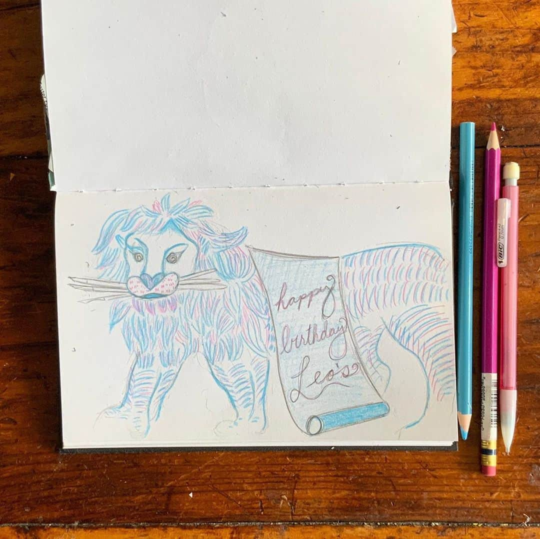 メトロポリタン美術館さんのインスタグラム写真 - (メトロポリタン美術館Instagram)「#MetSketch: Leo Edition 🦁 💛 ✍️⁣ ⁣ Grab some paper, two different colored pens or pencils, and get started on your best #LeoSeason tribute with this step-by-step guide from @metteens on how to draw an 18th-century lion:⁣ ⁣ 1️⃣ Use a pencil to draw the contours of the lion’s body and the scroll hanging over its back.⁣ ⁣ 2️⃣ Draw its face and the fountain pens in its mouth.⁣ ⁣ 3️⃣ Decorate the body with a pattern of curved lines. When you’re happy with the shape of your lion, you can switch to using a pen or colored pencil and draw over your pencil lines.⁣ ⁣ 4️⃣ For the mane, draw groups of wavy lines in a variety of directions. Use two different colored inks or pencils to give the drawing texture.⁣ ⁣ 5️⃣ Write a message on the scroll! You can write any message worthy of Leo season. ⁣ ⁣ 6️⃣ Erase the pencil lines and you’re done!⁣ ⁣ Share your creation with #MetSketch, and catch more drawing tutorials over at @metteens.⁣ ⁣ 🎨 H. E. Forbes (British, 18th century). Ornamental Lion Composed of Scrolls, Holding Pens, 18th century. Pen and ink. #MetAnywhere⁣」8月16日 23時09分 - metmuseum