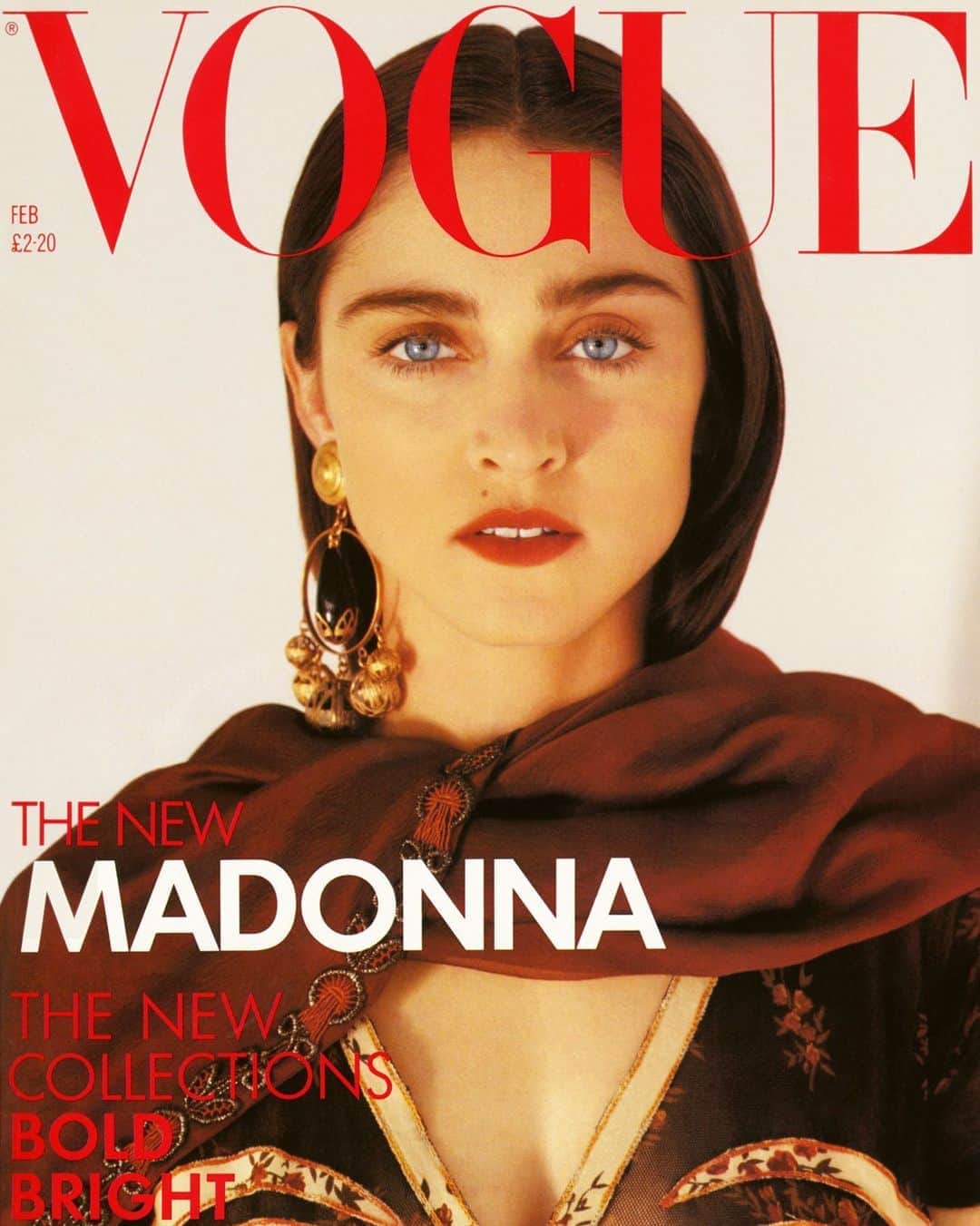 British Vogueさんのインスタグラム写真 - (British VogueInstagram)「"I suppose when I ever get to the point of not having the desire to know and the hunger to learn more, then I won’t continue to act or write songs," a then 30-year-old #Madonna told #BritishVogue after her first cover for the magazine in 1989, just before she released ‘Like A Prayer’. In celebration of the Queen of Pop’s birthday, read the full interview with the icon from the #BritishVogue archive, at the link in bio.  Photographed by Herb Ritts for the February 1989 issue of British Vogue.」8月16日 17時43分 - britishvogue