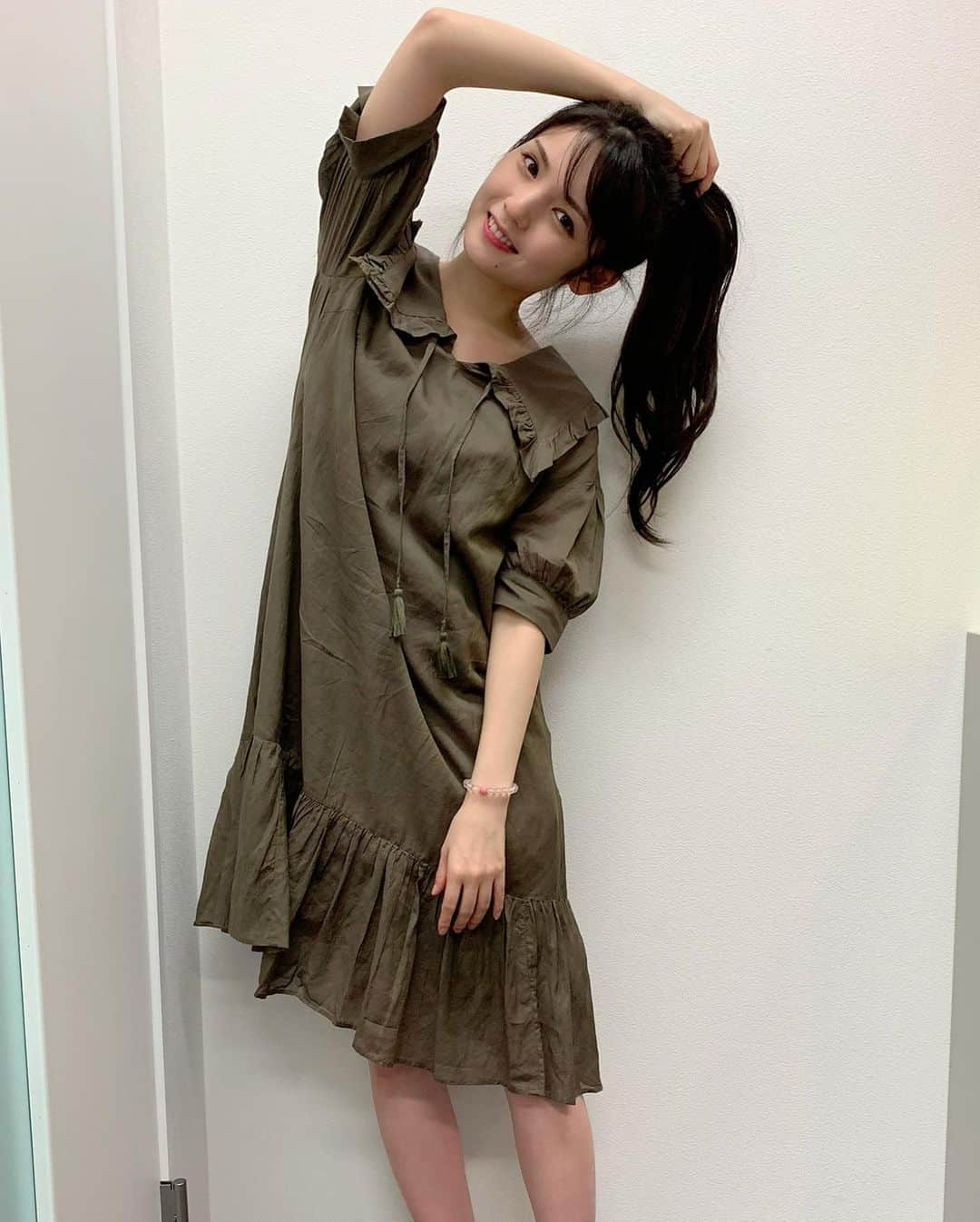 道重さゆみさんのインスタグラム写真 - (道重さゆみInstagram)「ワンピース👗 サンダル👡 @31sonsdemode   毎日暑いですが水分しっかりとって熱中症にも気を付けてくださいね。」8月16日 17時53分 - sayumimichishige0713