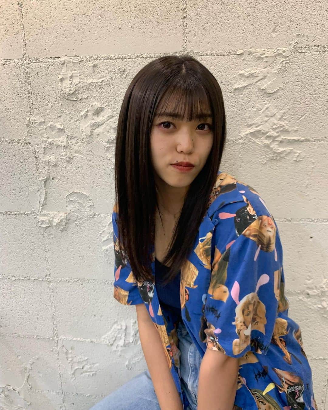 のインスタグラム：「_ ㅤㅤㅤㅤ NEW HAIR COLOR🌞 トリートメントもしてもらったから ツヤツヤにしてもろた！ ずっと触ってたい笑 ㅤ なかのさん( @lewin.nakano )いつもありがとうございます！ ㅤㅤㅤㅤㅤㅤㅤㅤ ・ ・ ・」