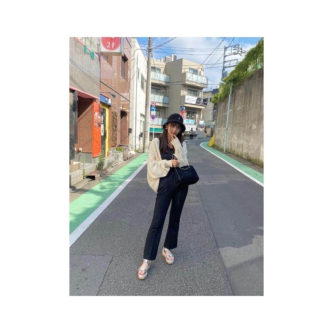 森日菜美さんのインスタグラム写真 - (森日菜美Instagram)「おしゃれな撮り方てなんやー！！の図 写真撮るときだけマスク外してまする) #ひなだいありー」8月16日 18時26分 - hinami_mori