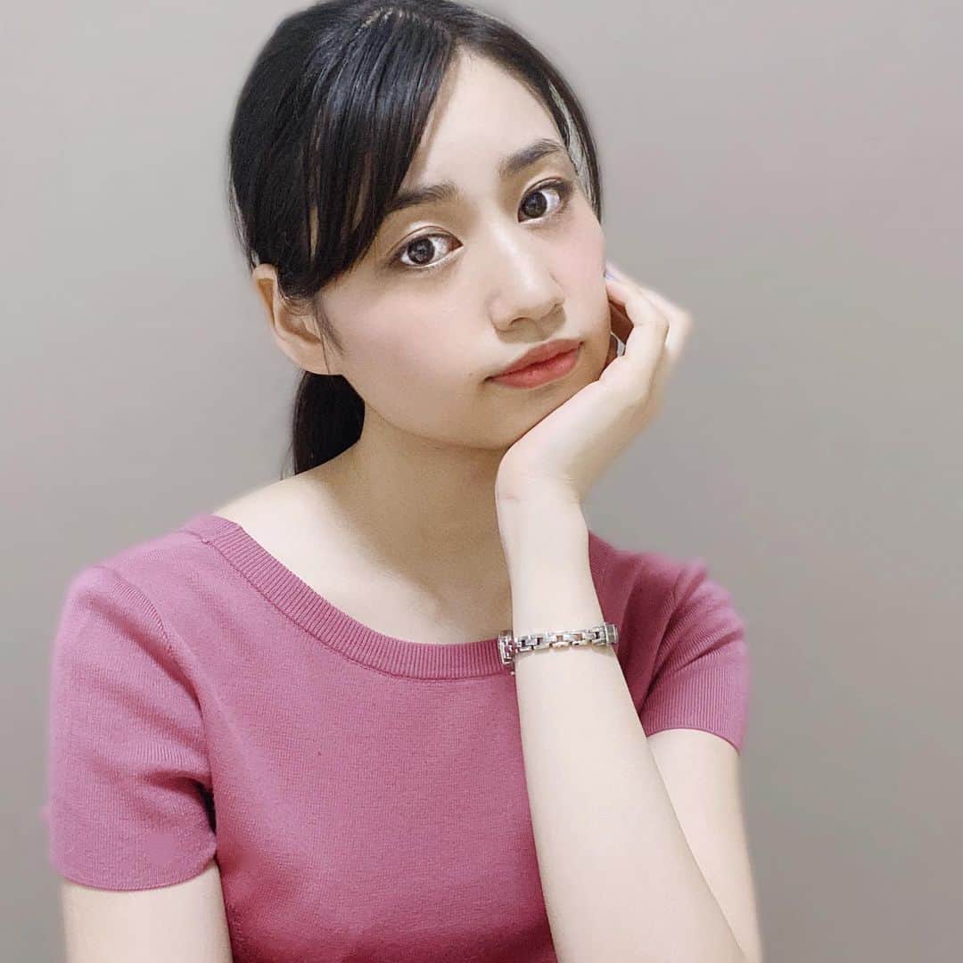 安陪恭加のインスタグラム：「snidelのワンピース👗 スカートの透け感が可愛くてお気に入り😊   #snidel #スナイデル」