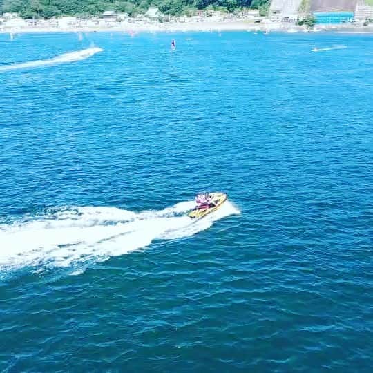 マイケル富岡のインスタグラム：「マイケルのUFO eats…ヤキソバン号 マッハエクストリームにてUFOをお届け中♡ wanna ride? #nojetnolife #seadoo #pwc #beach #surf #cruise #mybabe #actor #actorslife #shooting #drone #マイケル富岡 #ヤキソバン #俳優 #タレント #撮影 #ドローン #海 #ジェット #湘南 #鎌倉 #江ノ島 #材木座 #malibufarm #malibuhotel #drone.shun #gopro #dji  #generalamericanhome #usa #california」