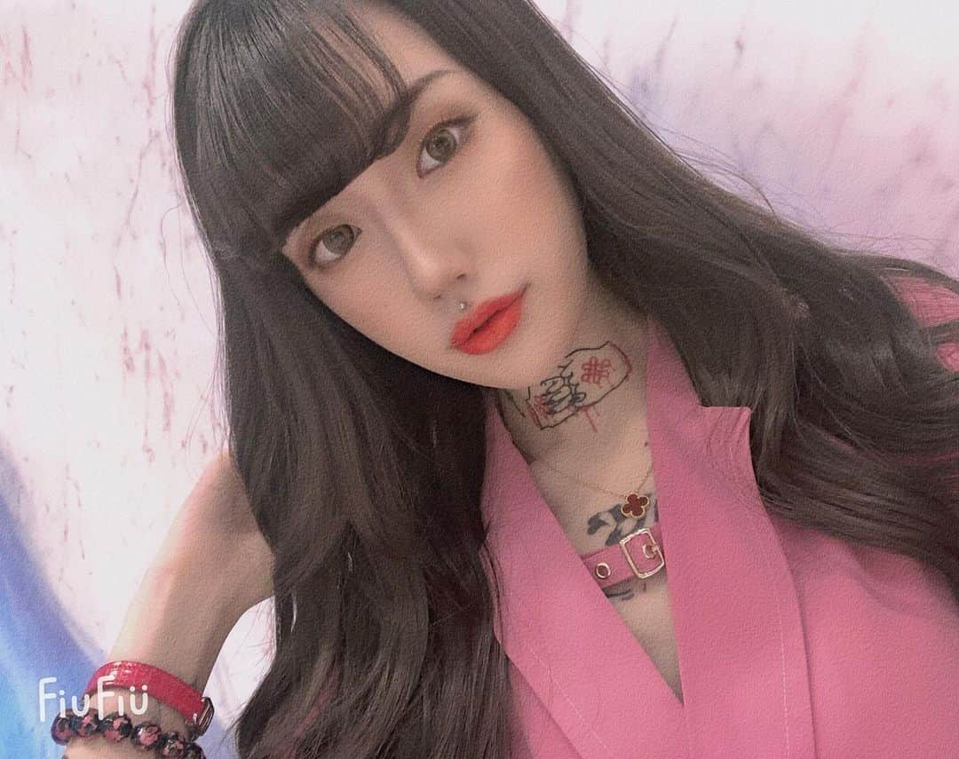 水森翠のインスタグラム：「#av女優 #自撮り #셀카 #粉我 #网红 #tattoo」