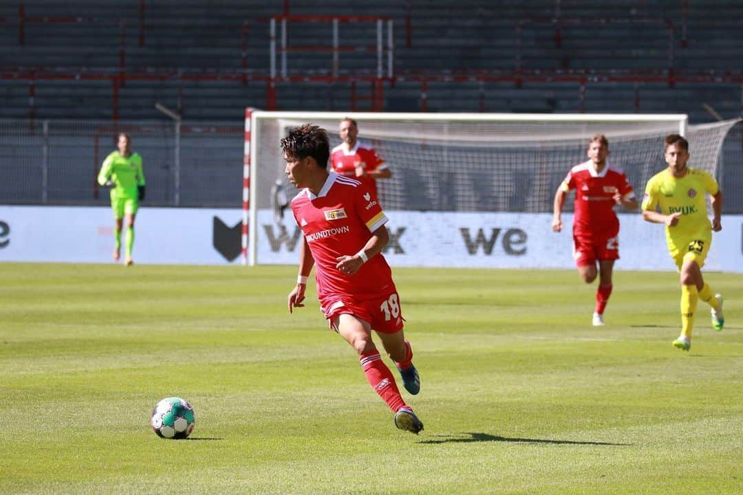 遠藤渓太さんのインスタグラム写真 - (遠藤渓太Instagram)「Test Spiel.@1.fcunion」8月16日 20時16分 - keita_1122